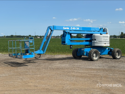 2013 Genie Z-60/34 4WD Diesel Articulating Boom Lift
