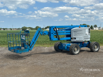 2015 Genie Z-45/25J 4WD Diesel Articulating Boom Lift