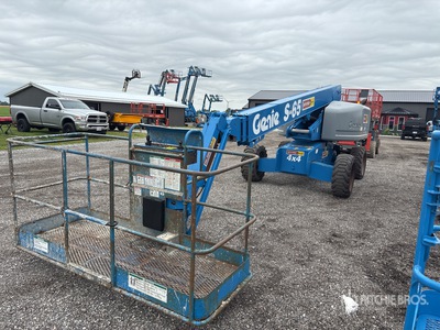 2012 Genie S-65 4WD Diesel رافعة تليسكوبية بذراع تطويل