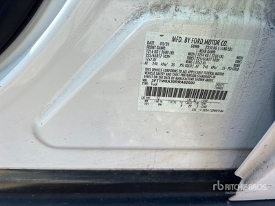 2024 Ford Maverick 4x2 Crew Cab Hybrid Pickup (Inoperable)