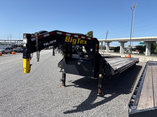2024 Big Tex 25GN-40D5A-MRBK 40 ft T/A Gooseneck Equipment Trailer