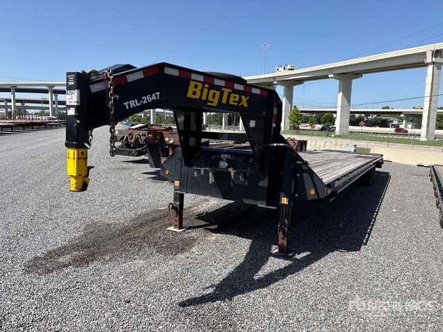 2025 Big Tex 25GN-40D5A-MRBK 40 ft T/A Gooseneck Equipment Trailer
