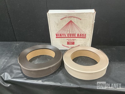 (30) Boxes of Roppe Vinyl Cove Bases