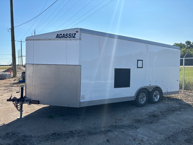 2019 Agassiz 23 ft T/A Foam Enclosed Trailer