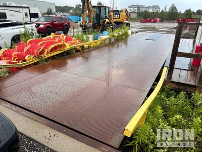 2015 Canadian Scale Company 40 ft x10 ft Truck Scale