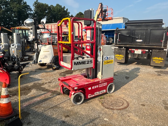 2021 MEC MME25 Vertical Mast Lift (Inoperable)