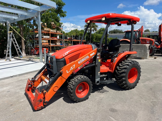 2017 Kubota L47TLB 4x4 Backhoe Loader