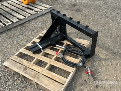 2026 GIYI GY-TP25 25 in Skid Steer Post Puller (Unused)