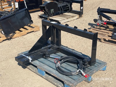 2026 GIYI TP25 25 in Skid Steer Post Puller (Unused)