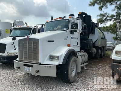Vactor HXXPD-12 on 2012 Kenworth T800 8x4 Vacuum Excavator Truck
