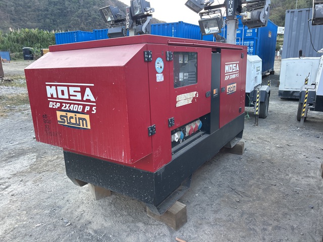 2020 Mosa DSP2X400PS 400 A Skid-Mounted Engine Driven Welder