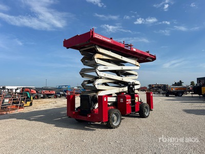 2016 MEC 6092RT 4x4 Diesel Scissor Lift