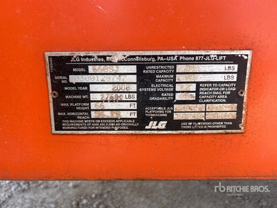 2008 JLG 660SJ Diesel Podnośnik teleskopowy