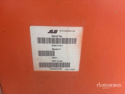 2009 JLG 860SJ Telescopic Boom Lift