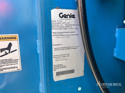 2007 Genie GS-4390 Podnośnik nożycowy