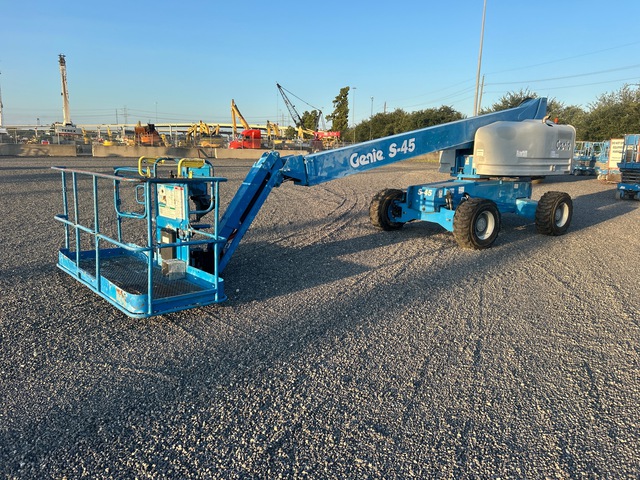 2016 Genie S-45 4WD Diesel Telescopic Boom Lift 2016 Genie S-45 4WD Diesel Telescopic Boom Lift