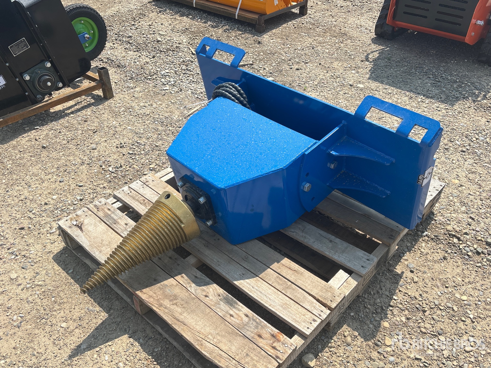2026 GIYI GY-LS43 43 in Skid Steer Log Splitter (Unused)