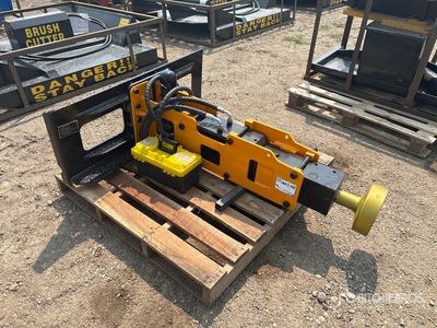 2026 GIYI GY-D680 45 in Skid Steer Post Driver (Unused)