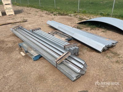 Westeel Qty of Roof Ridge caps for 18 Ft x 24 Ft x 27 Ft Bins