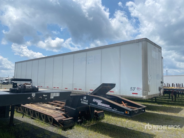 2016 Wabash DVCVHPC 53 ft x 102 in T/A Van Trailer