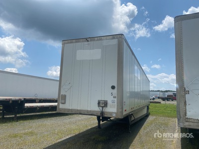 2016 Wabash DVCVHPC 53 ft x 102 in T/A Van Trailer