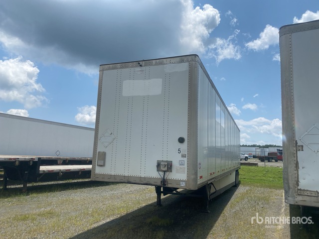 2016 Wabash DVCVHPC 53 ft x 102 in T/A Van Trailer