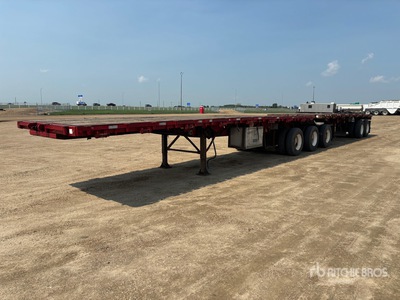 2008 Lode King 32 ft Super B-Train Lead Flatbed Trailer