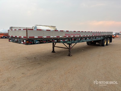 1971 Fruehauf 45 ft T/A Flatbed Trailer