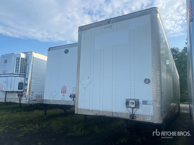 2016 Wabash 53 ft x 102 in T/A Van Trailer