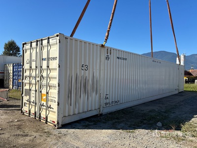 2021 53 ft High Cube Conteneur de stockage