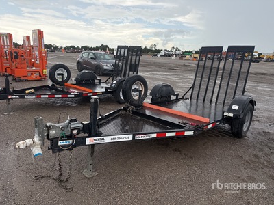 2021 MMDI 58RVX10 13 ft S/A Remorque pour équipement