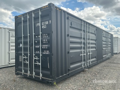 2025 40 ft High Cube Multi-Door Storage Container