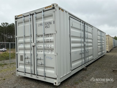 2026 40 ft High Cube Multi-Door Contenedor de almacenamiento