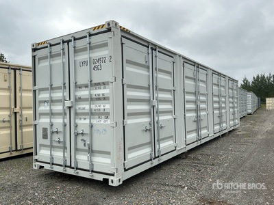 2026 40 ft High Cube Multi-Door Contenedor de almacenamiento