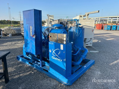 2013 Quincy QSI-750 750 cfm Skid-Mounted Electric Compresseur à air