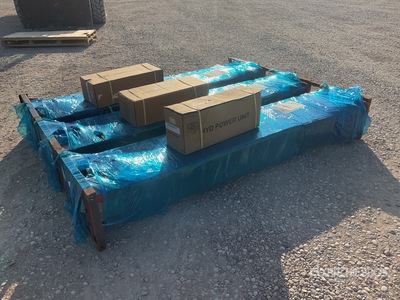 Quantity of (3) 2026 BisonTek BTL-4000BM Fahrzeug-Hebebühne (Unused)