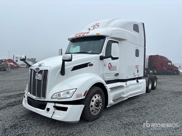 2022 Peterbilt 579 6x4 T/A Sleeper Truck Tractor