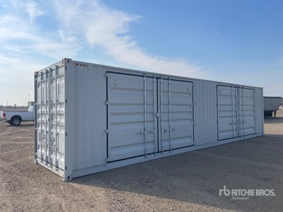 2026 40 ft High Cube Multi-Door Contenedor de almacenamiento