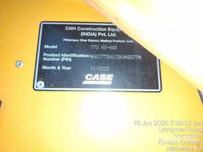 2025 Case 770NX Terna (Unused)