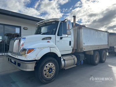 2007 International 7600 3-Achs Kipper-Lkw