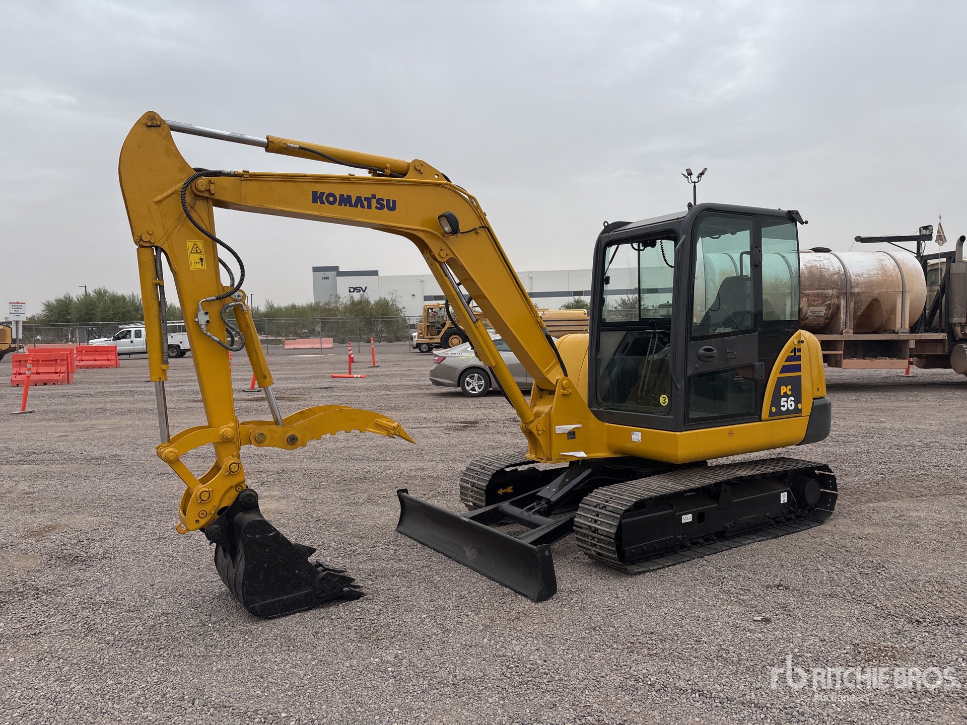 2019 Komatsu PC56-7 Mini Excavator