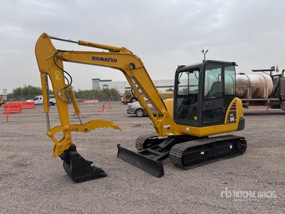 2019 Komatsu PC56-7 Mini pelle hydraulique