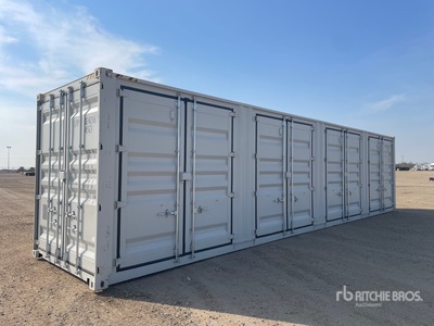2026 40 ft High Cube Multi-Door Storage Container