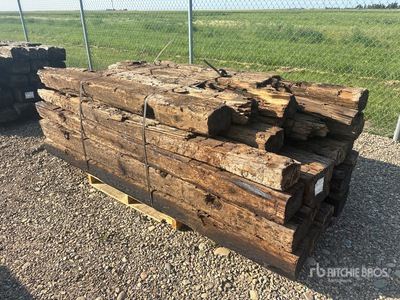 Qty of 25 Railroad ties