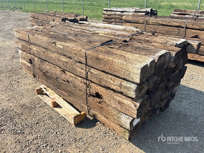 Qty of 25 Railroad ties