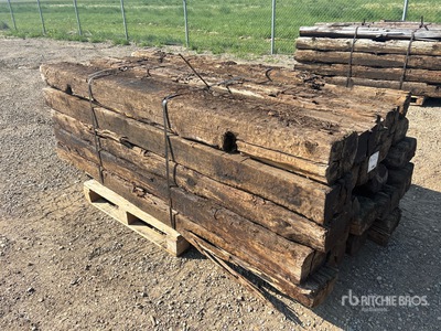 Qty of 25 Railroad Ties