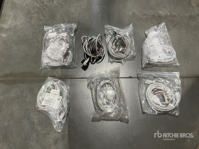 (7) Zoll 9500-001798-01 Electrocardiograph Lead Wires