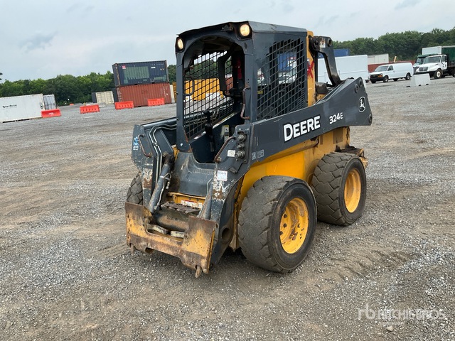 2016 John Deere 324E Skid Steer Loader