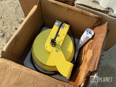 (3) Conductix Wampfler 145010105011 Spring-Driven Welding Cable Reels