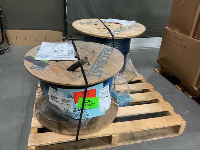 (2) Rolls of Seacoast 08UN XLPOLY0 Cable
